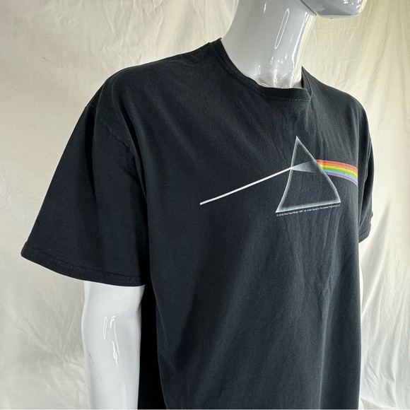 Pink Floyd Men’s Black Dark Side of the Moon Tee - Picture 2 of 6